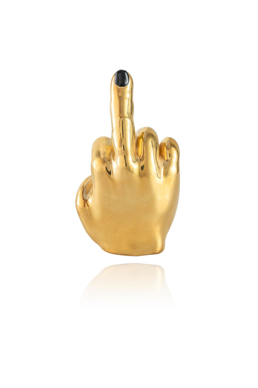 ICON - GOLD MIDDLE FINGER